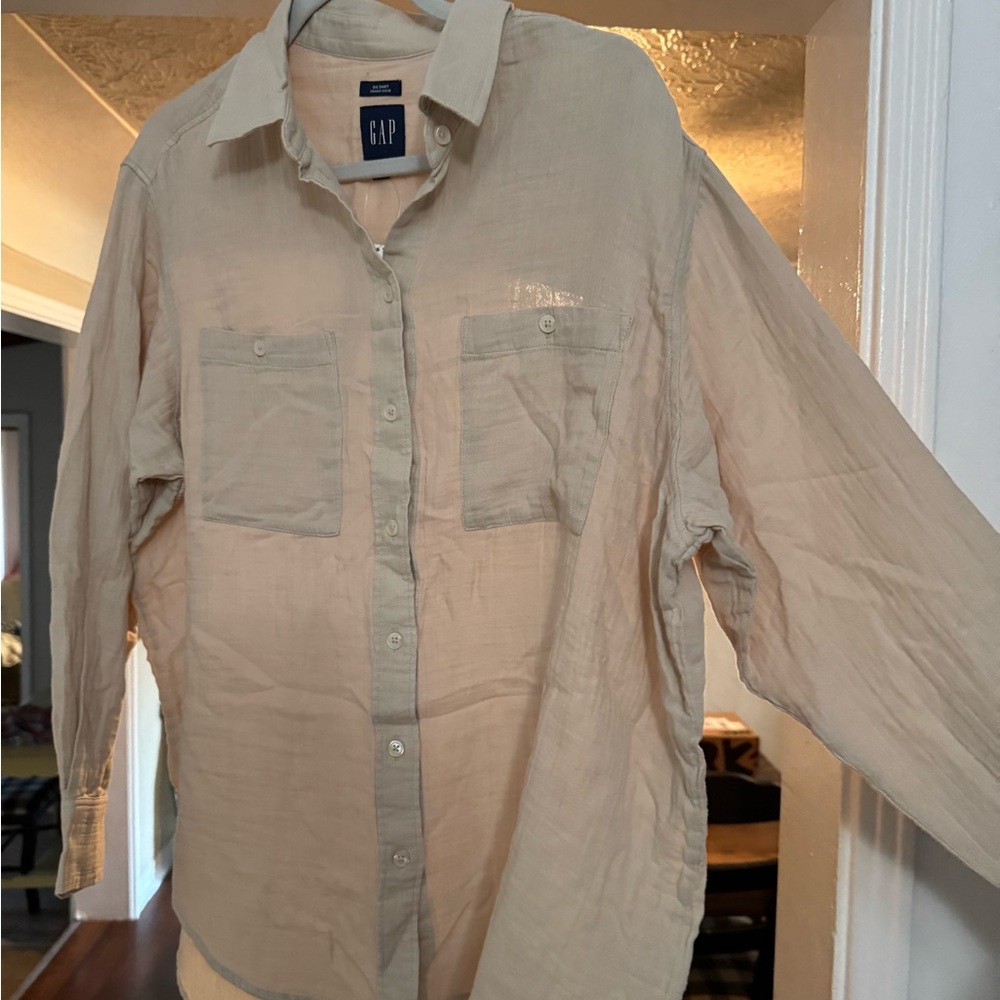 Linen button up, NWT from The Gap